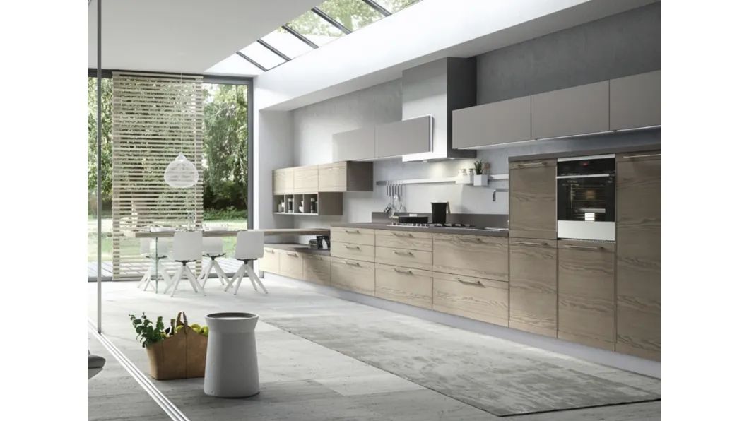 Cucina Moderna con penisola Zoe 01 di Ar-Tre