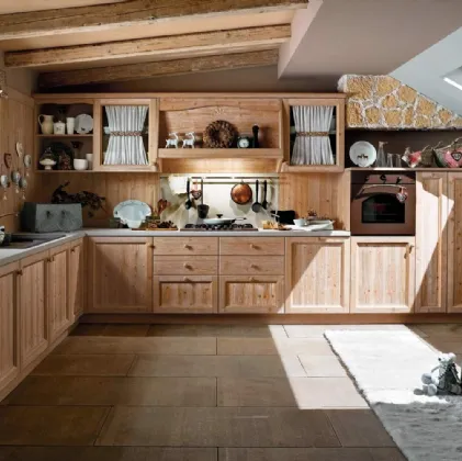 Cucina su misura Everyday Fieno Talcato di Callesella