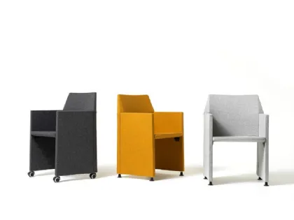 Sedia Attesa Origami richiudibile di Diemmeoffice