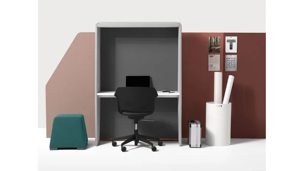 Scrivania operativa privacy Office Circuit Zoom di Diemmeoffice