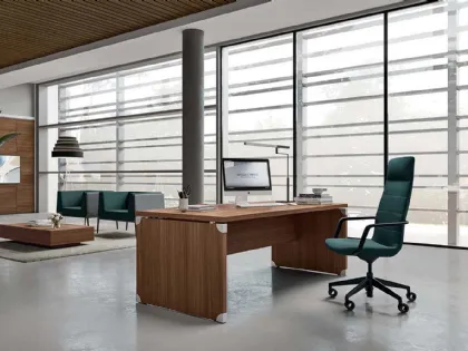 Scrivania Direzionale X Time Work di Quadrifoglio